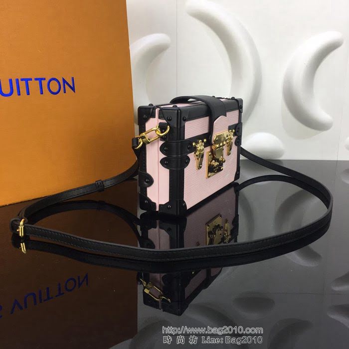路易威登LV 頂級原單 M53130 經典款Petite Malle手袋 Epi皮革面 精品小號包袋 定制旅行箱  YDH2423